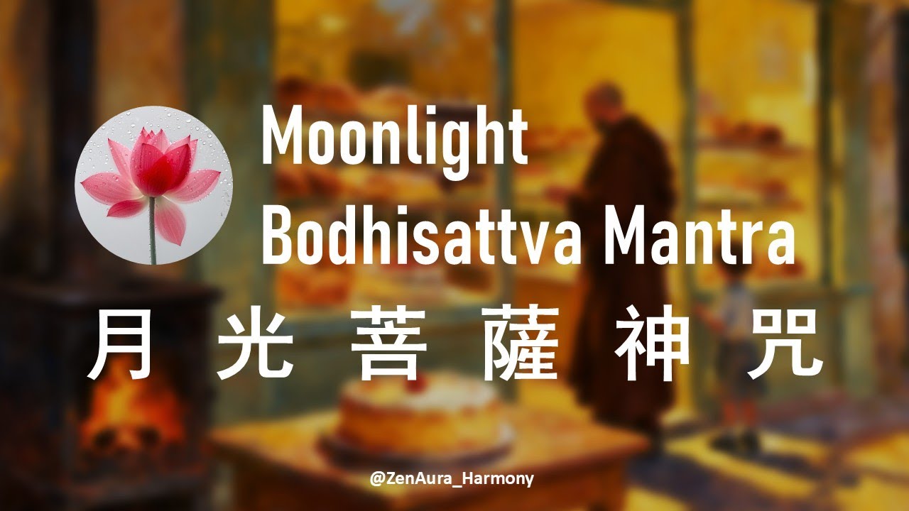 【月光菩薩神咒】 Moonlight Bodhisattva Mantra | 成就善法 | 護持與保護 | 祈福