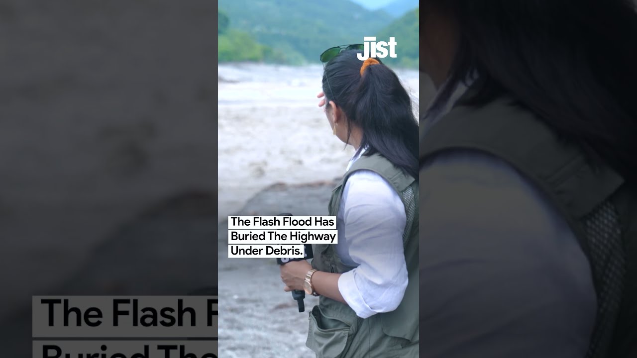 Nepal Flood Completely Destroyed This Highway To Rasuwa | Jist