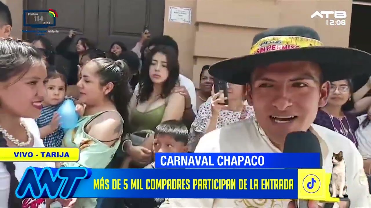 Tarija vive la entrada de Compadres con m&aacute;s de 30 comparsas