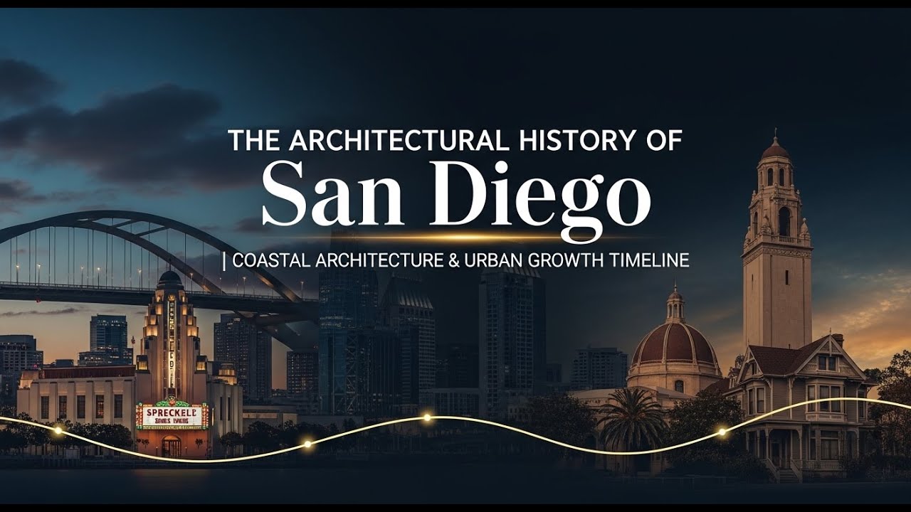 The Architectural History of San Diego | Coastal Architecture & Urban Growth Timeline