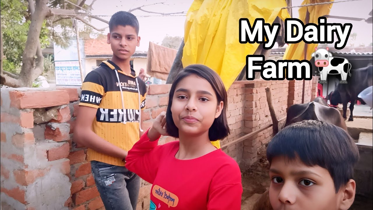 Dairy Farm Vlog with My Cousin | Exploring Real Farm Life Together 🐄🌾