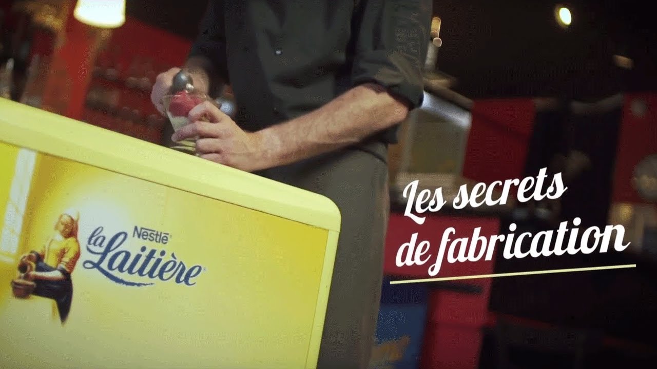 Les secrets de fabrication des glaces La Laitière®