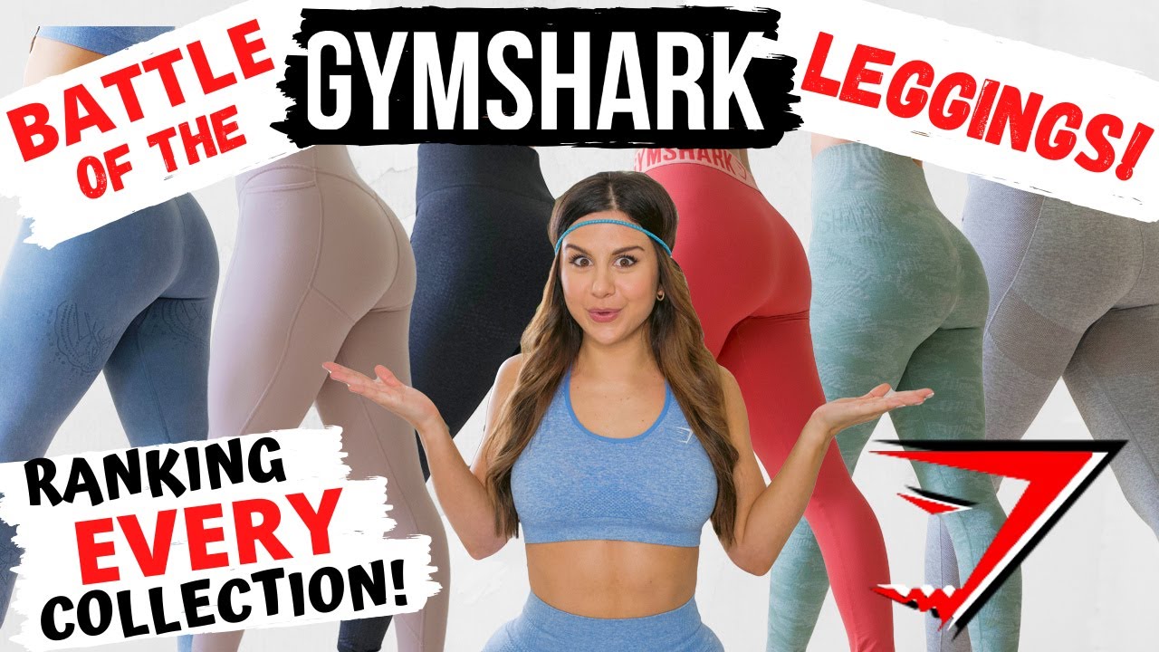 BATTLE OF THE GYMSHARK LEGGINGS! GYMSHARK TRY ON REVIEW | ASHLEY GAITA #gymshark