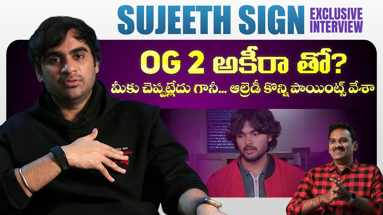Sujeeth M9 News Interview | OG | Pawan Kalyan, Akira Nandan, Prabhas | Saaho | Journalist Nishant