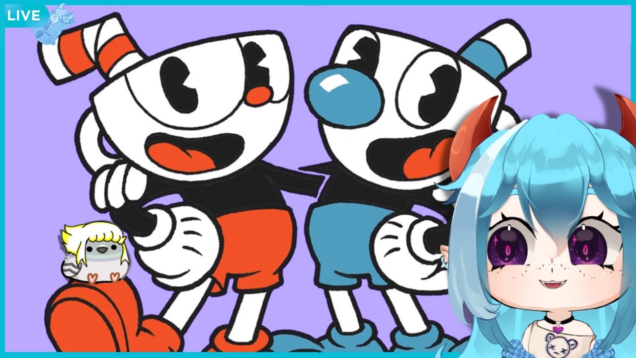 React + Cuphead com @DustJackaLendaCaida  -💙!Lpix !discord💙