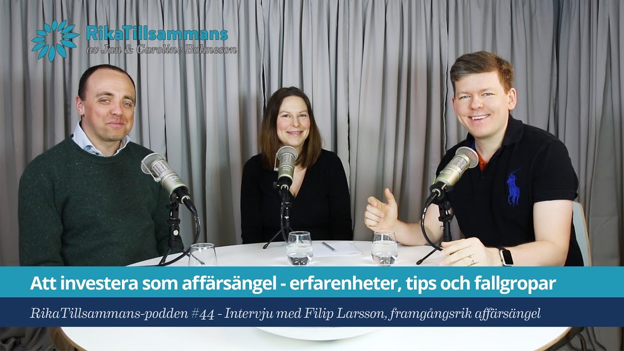 #44 - Att investera som affärsängel - erfarenheter, tips och fallgropar