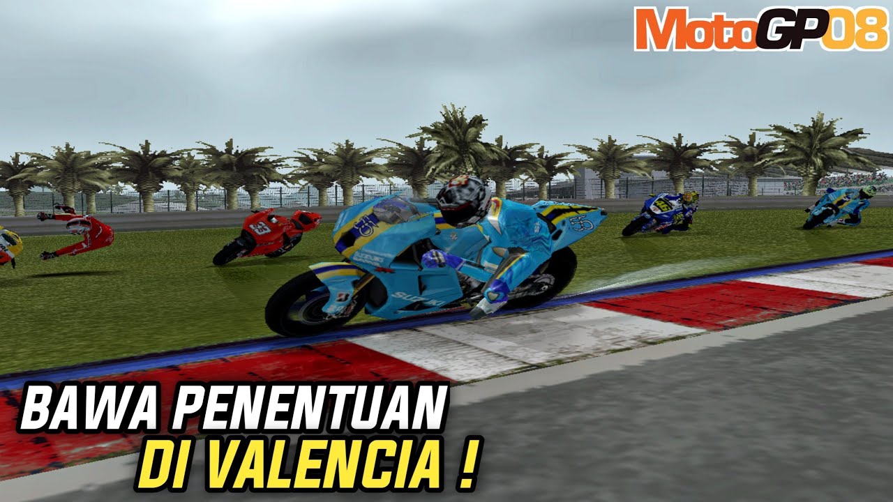 Tetap Berjuang Keras Demi Bisa JUARA DUNIA -  MotoGP 08 Career 50
