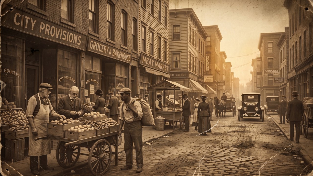 Before Lawns Existed, American Streets Were Built for Walking and Trading. One Industry Killed It