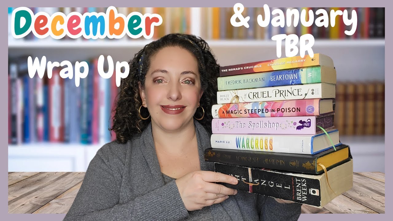 First TBR of the Year!!! - December Wrap Up & January TBR