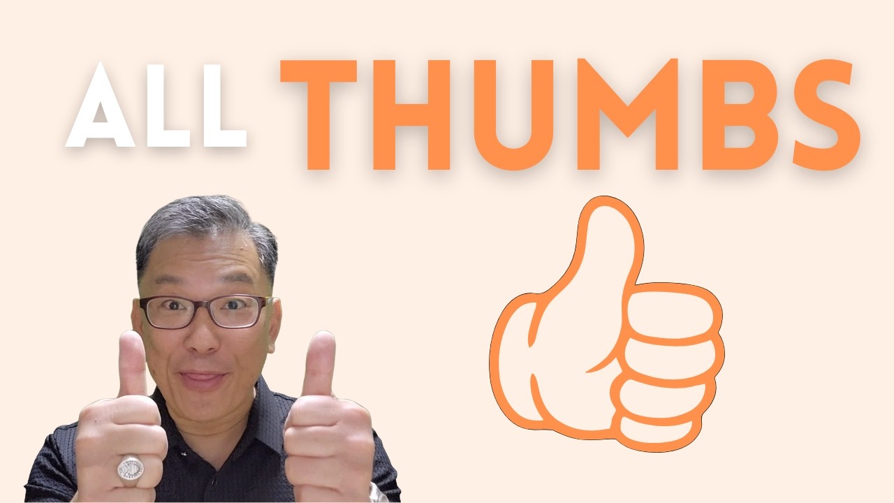 LESSON 59: All thumbs | English with Bruce