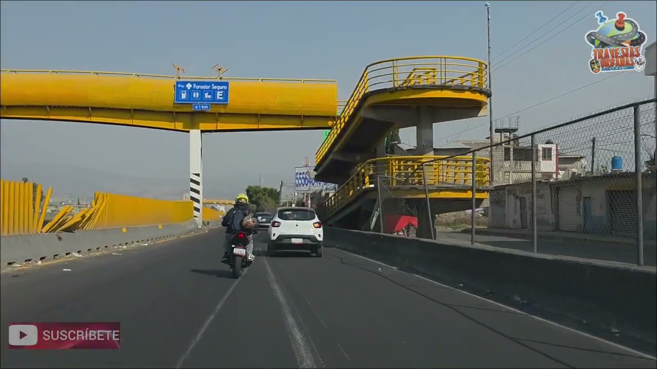 LATERAL DE LATERAL AUTOPISTA MÉXICO-PUEBLA-VALLE DE CHALCO-DIRECCIÓN IXTAPALUCA,Y SU CAOS VIAL !! 