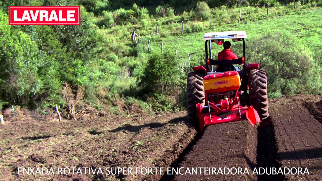 Enxada Rotativa Super forte Encanteiradora Adubadora