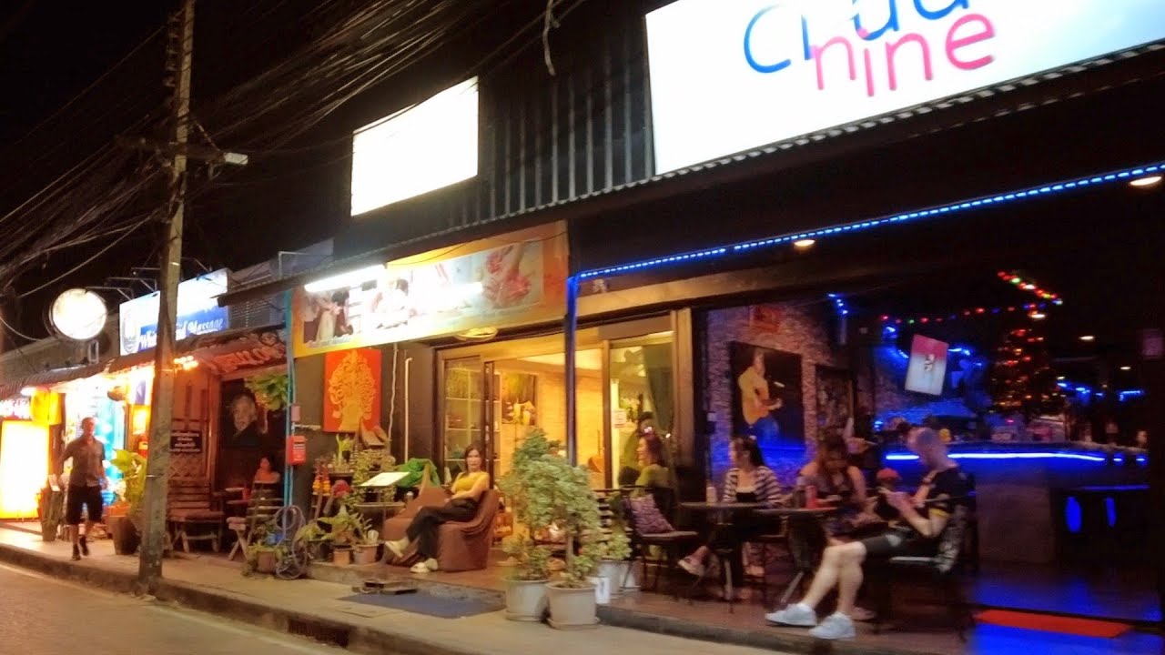 【2026年1月チェンマイ ロイクロー通り バービア ウォーキングストリート】Chiang Mai Happy Ending Massage Bar nightlife カラオケ ゴーゴーバーKTV