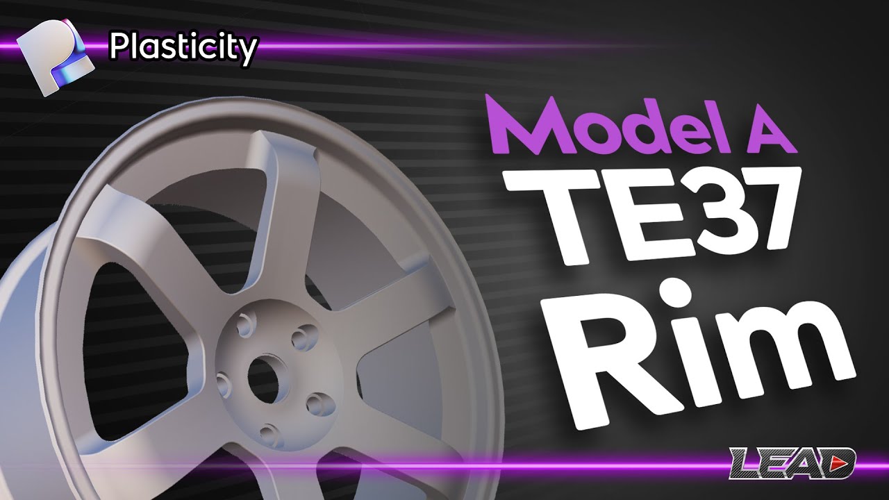 How to Model a Rim in Plasticity | Modeling a TE37