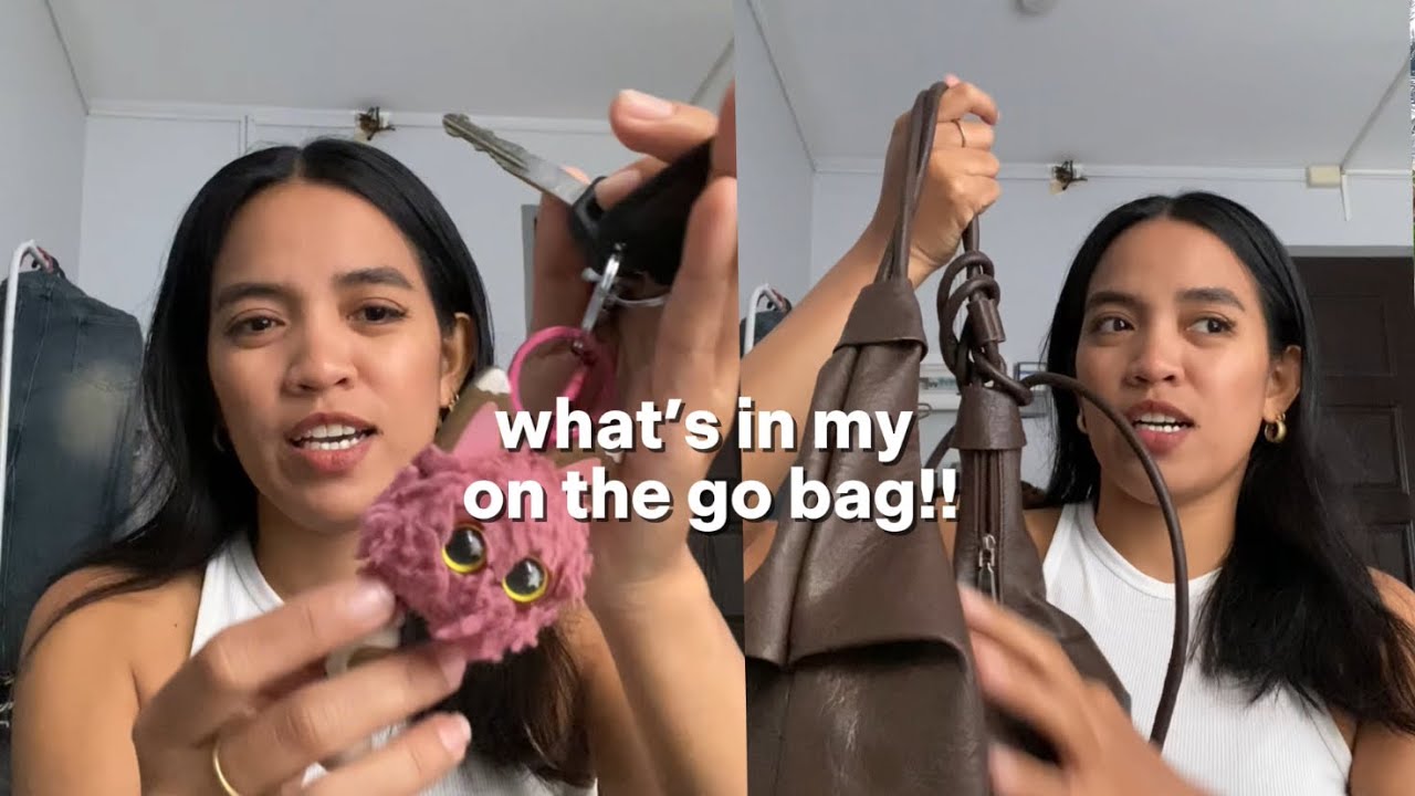 Living in Samal Island Philippines 🌴⛅️ | WHAT’s IN MY BAG!! 🫣