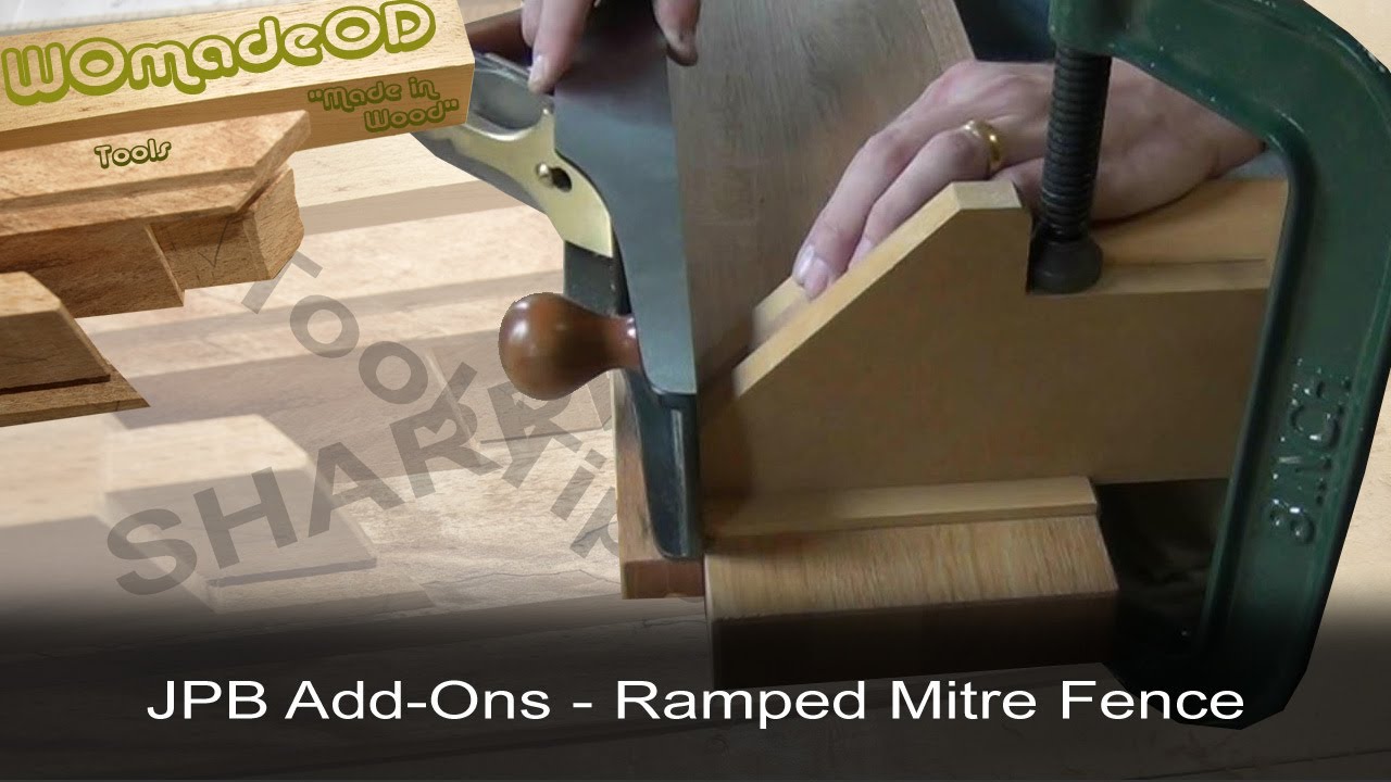 Ramped Mitre Fence - Japanese Planing Board Add-On