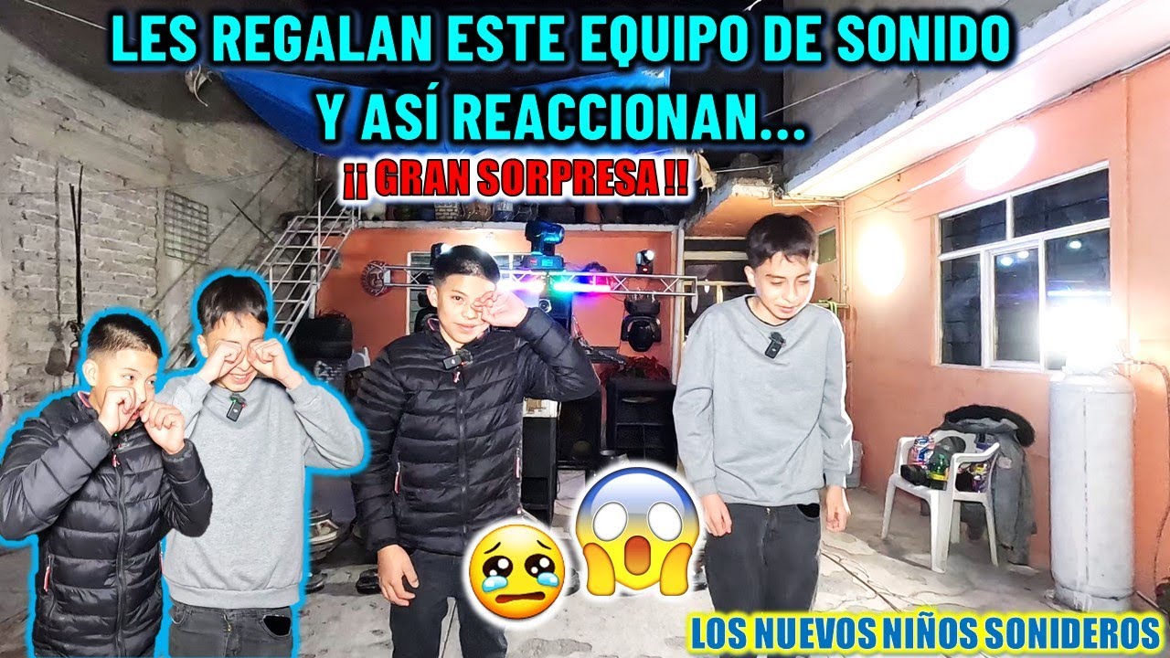 casi ROMPEN en LLANTO🥺al RECIBIR NUEVO SONIDO🔈LOS NUEVOS NIÑOS SONIDEROS 