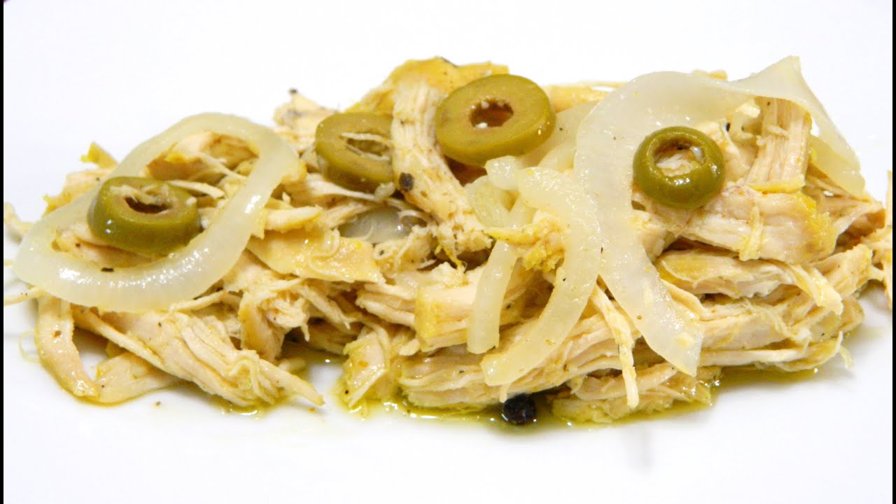 Маринованная курица по-пуэрторикански!