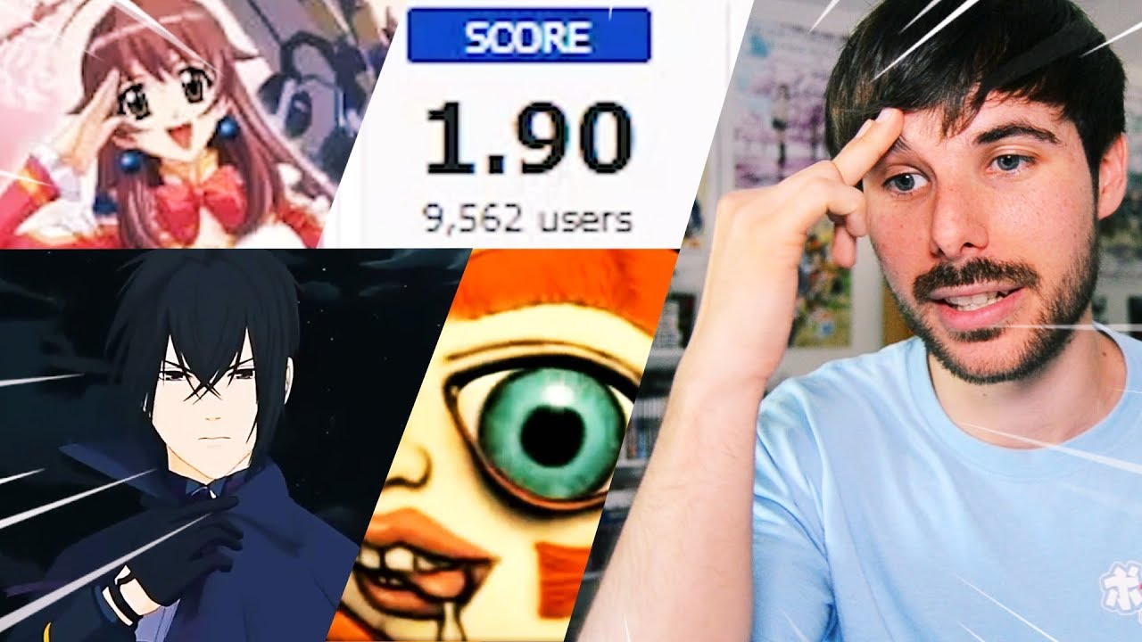 VEO LOS ANIMES PEOR VALORADOS DE MYANIMELIST