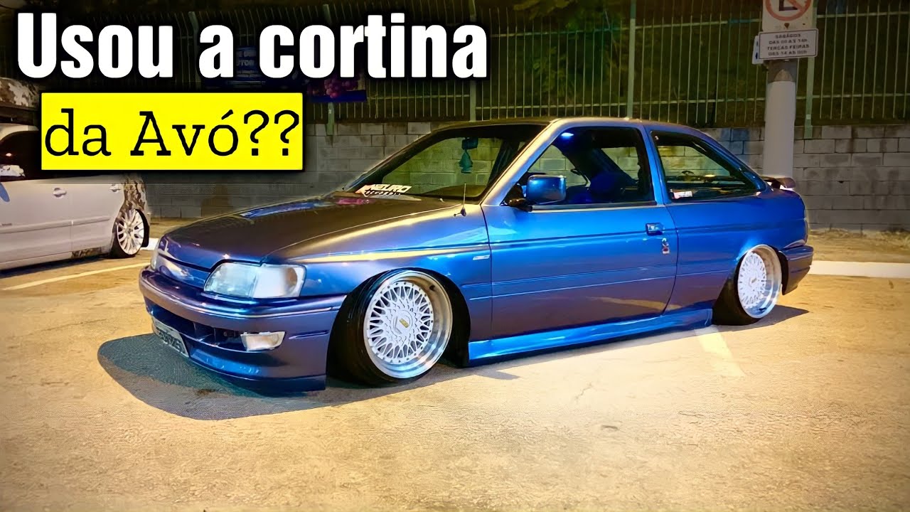 [BANCOS DO GTI COM MENOS DE R$ 100,00] - ESCORT MK5 COM SUSPENSÃO A AR E RODAS TALUDAS 🔥