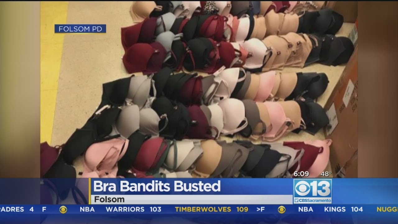 Folsom Police Discover Thousands Of Dollars In Stolen Bras After Pulling Over Suspect