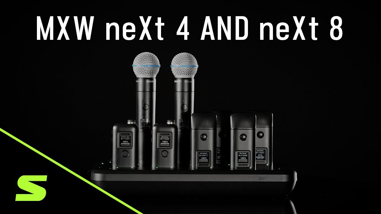 Microflex Wireless neXt 4 and neXt 8 Overview