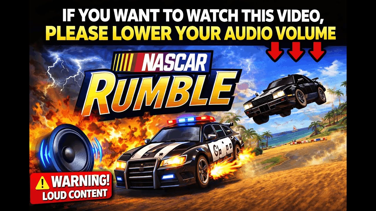 IF YOU WANT TO WATCH THIS VIDEO, PLEASE LOWER YOUR AUDIO VOLUME | Nascar Rumble