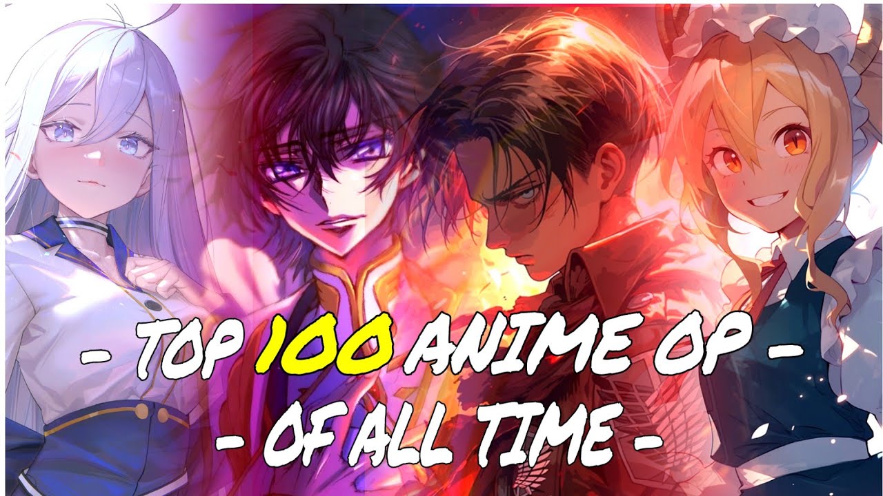 MY TOP 100 FAVORITE ANIME OPENINGS OF ALL TIMES