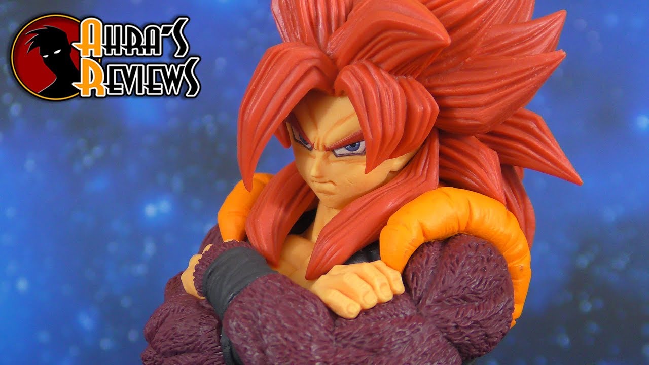 Banpresto FES Gogeta Super Saiyan 4 Dragon Ball Super Statue Figure Review Recensione
