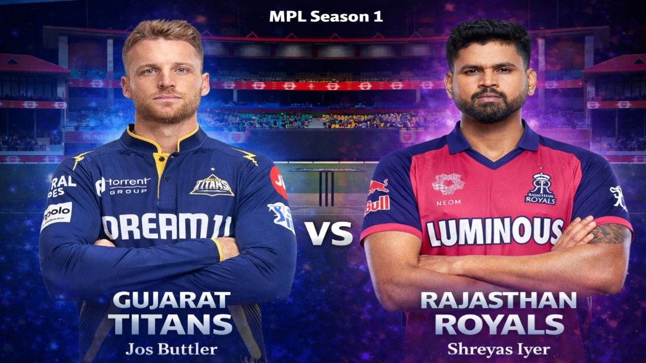 GT VS RR MPL SEASON 1  LIVE STREAM | MADDYGAMING | CRICKET 26