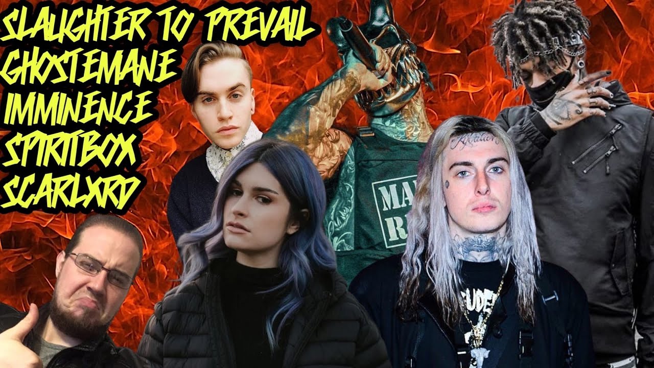 Реакция на Slaughter To Prevail , Ghostemane , Imminence , Spiritbox , Scarlxrd | Вы хотели мяса ?