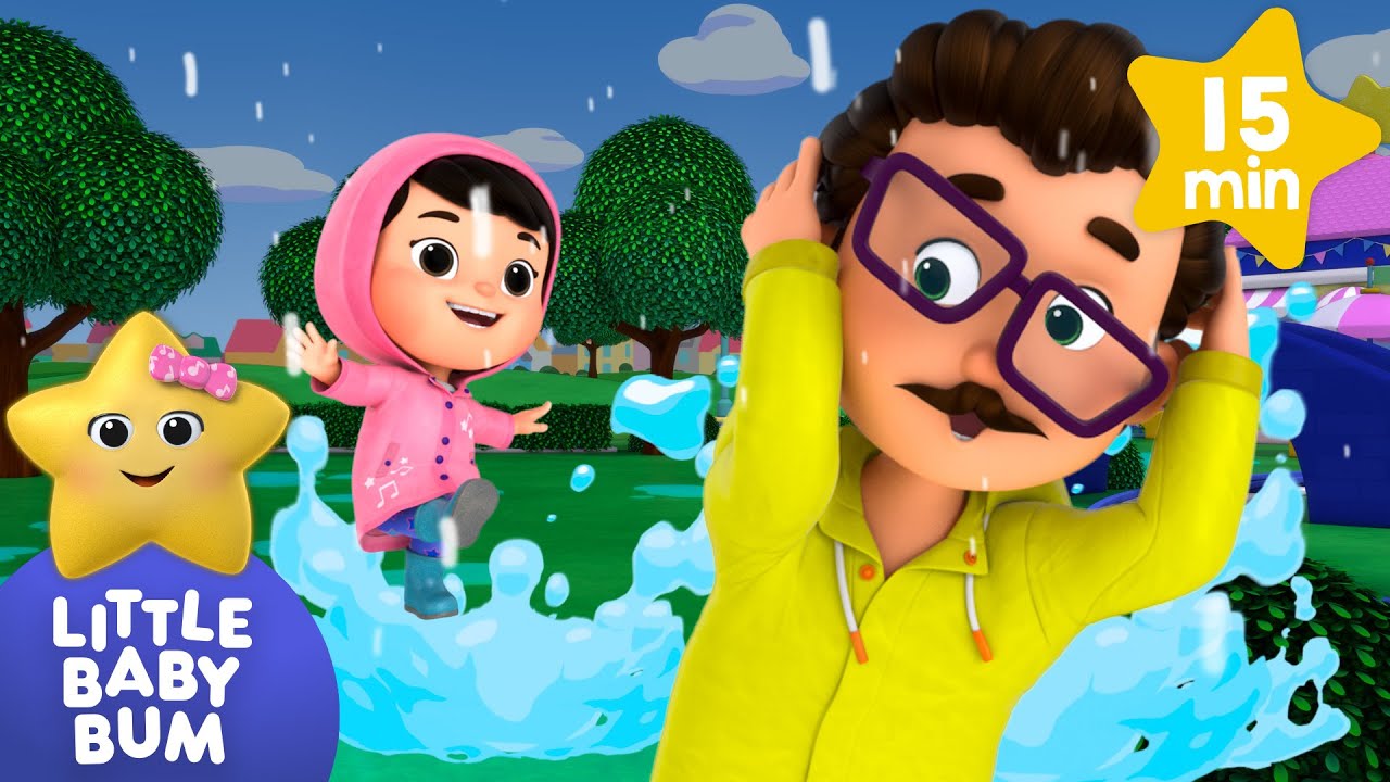 Jumping in Puddles! |  Playtime songs | Little Baby Bum