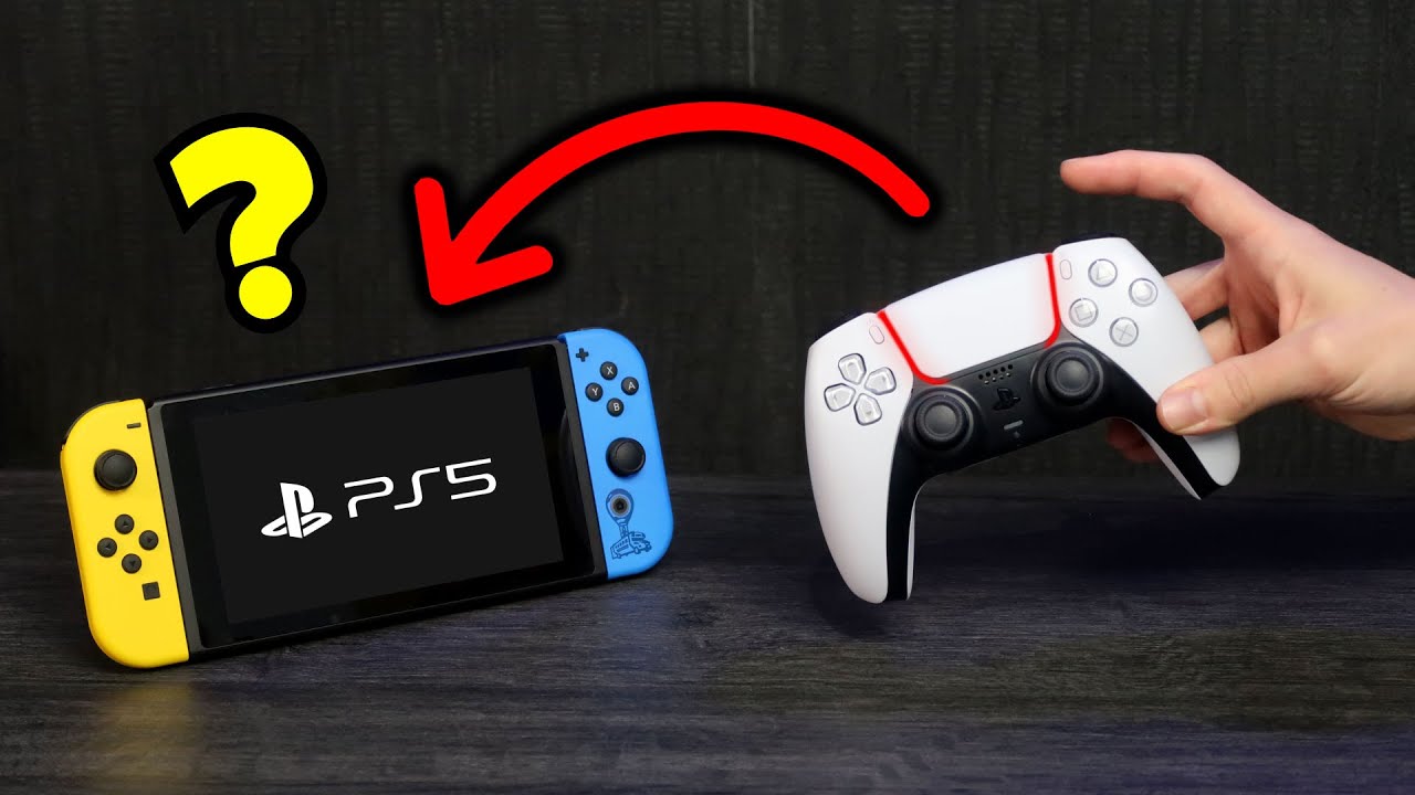 conecté un MANDO de PS5 a mi Nintendo SWITCH y Esto Fue lo que Pasó 😐