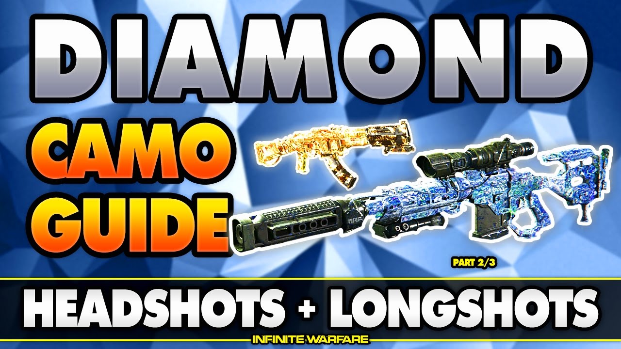 Infinite Warfare Diamond Camo Guide: HEADSHOTS & LONGSHOTS TIPS! | Get Diamond/Solar Faster [Part 2]
