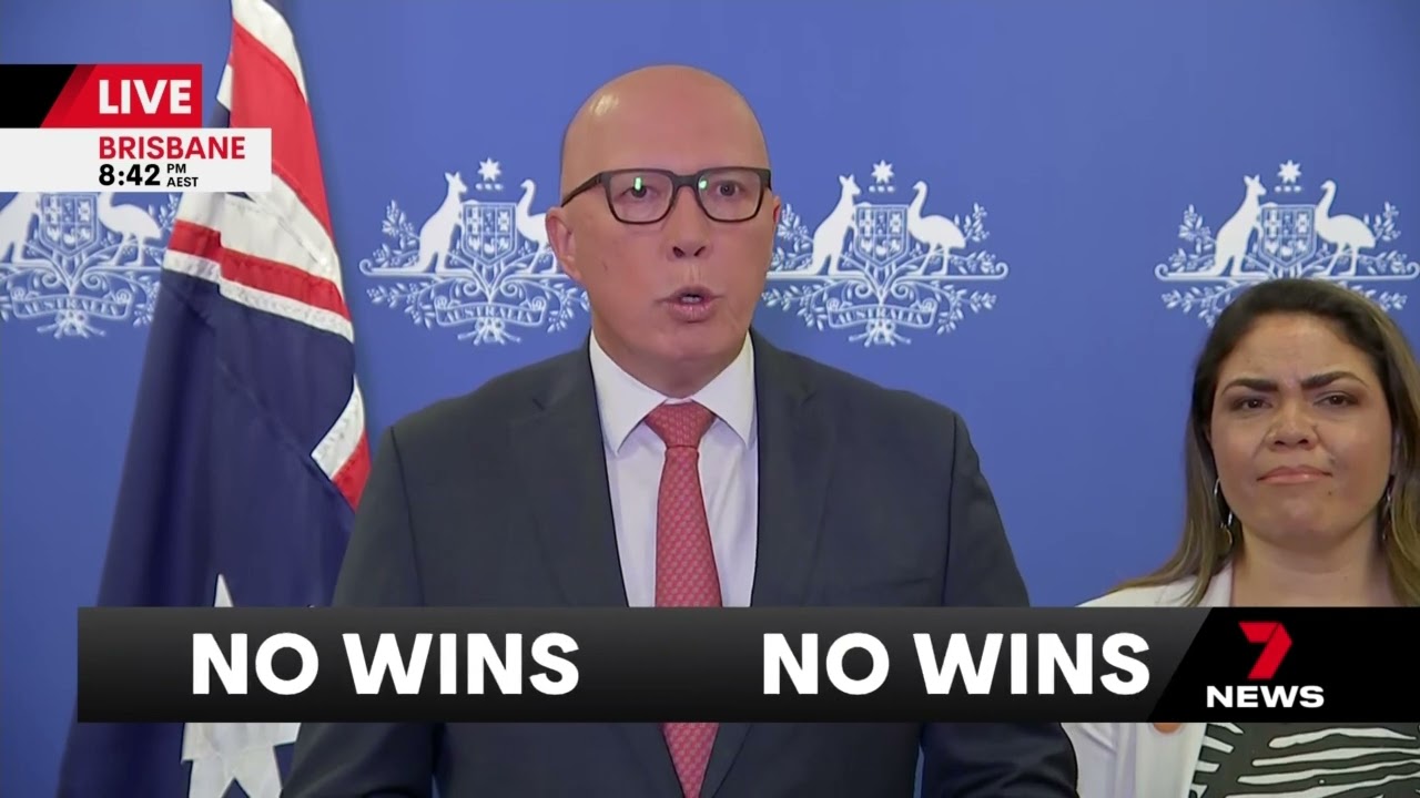 Opposition Leader Peter Dutton says unsuccessful referendum is good for Australia | 7 News Australia