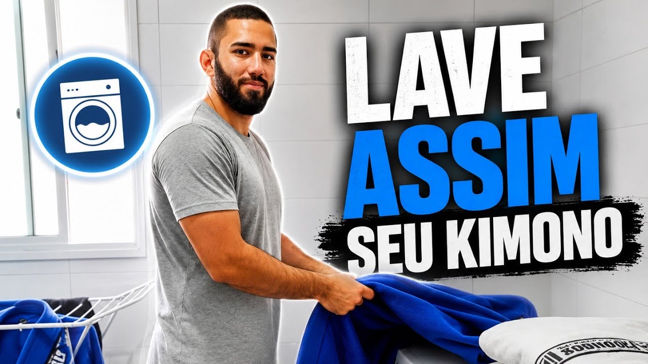ESSE É O SEGREDO PARA LAVAR SEU KIMONO DE JIU-JITSU DA MANEIRA CORRETA!!