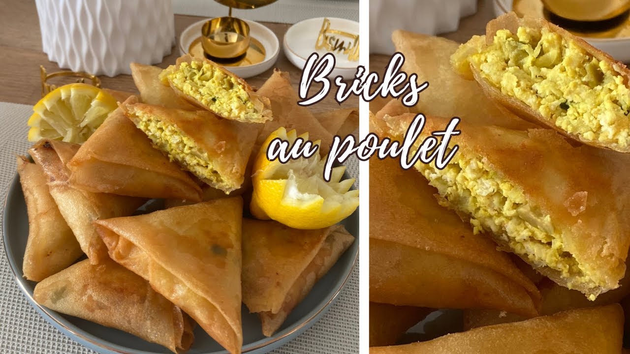 Recette ramadan 2026🕌🌙 brick Poulet curry #ramadan2026  #recetteramadan #ramadan