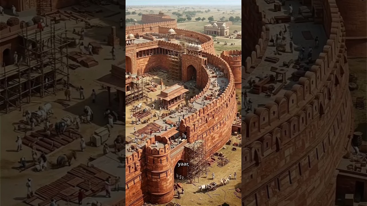 Agra fort ki kahani #agrafort #agra #monument #masterpiece #ytshorts #trending #history