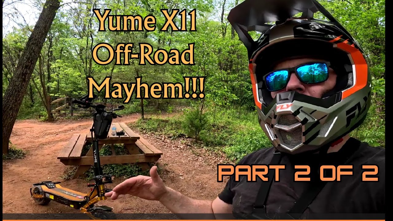 Yume X11 Takes on Knoxville's Urban Wilderness  Part:2 The Ultimate Off-Road Test. Full of Speed