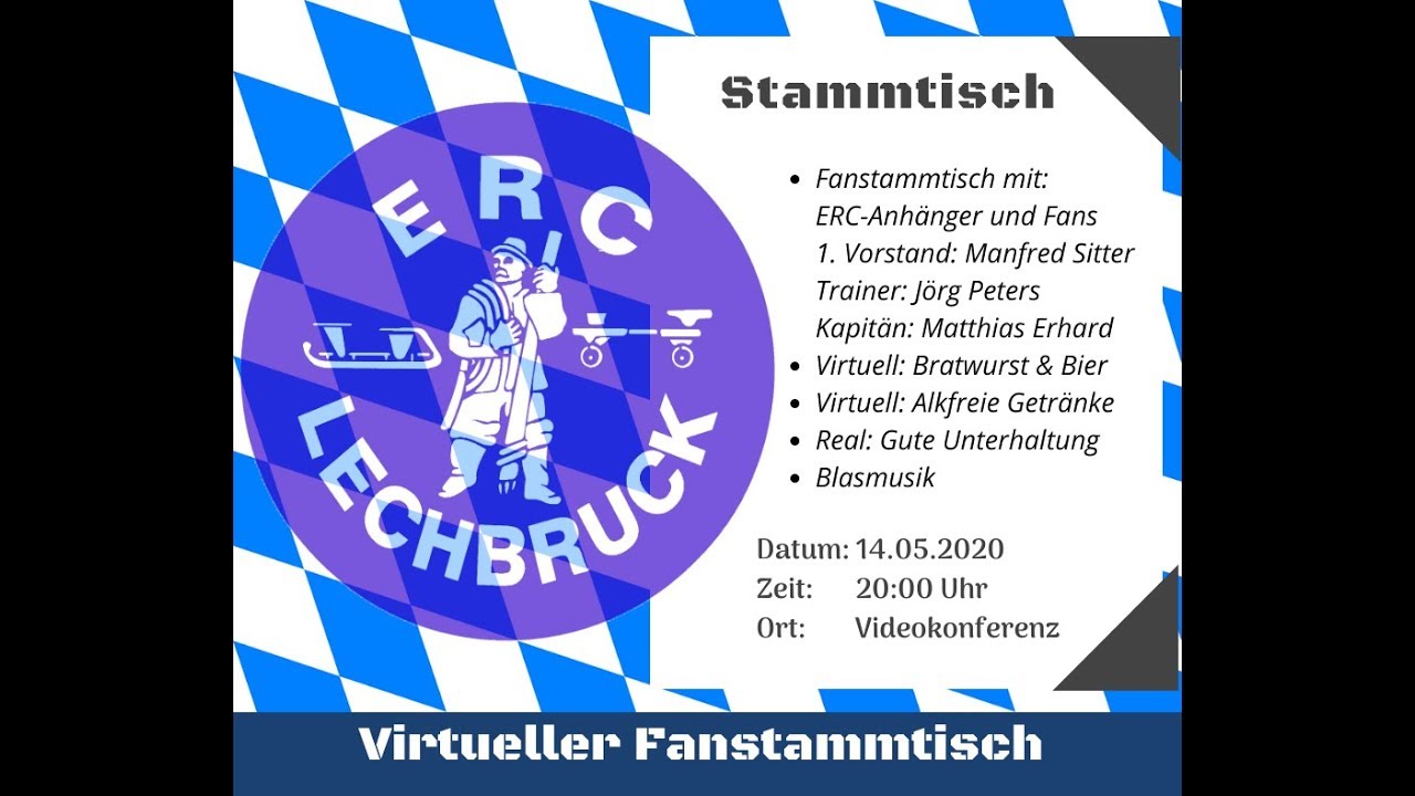 ERC-Fanstammtisch vom 14.05.2020