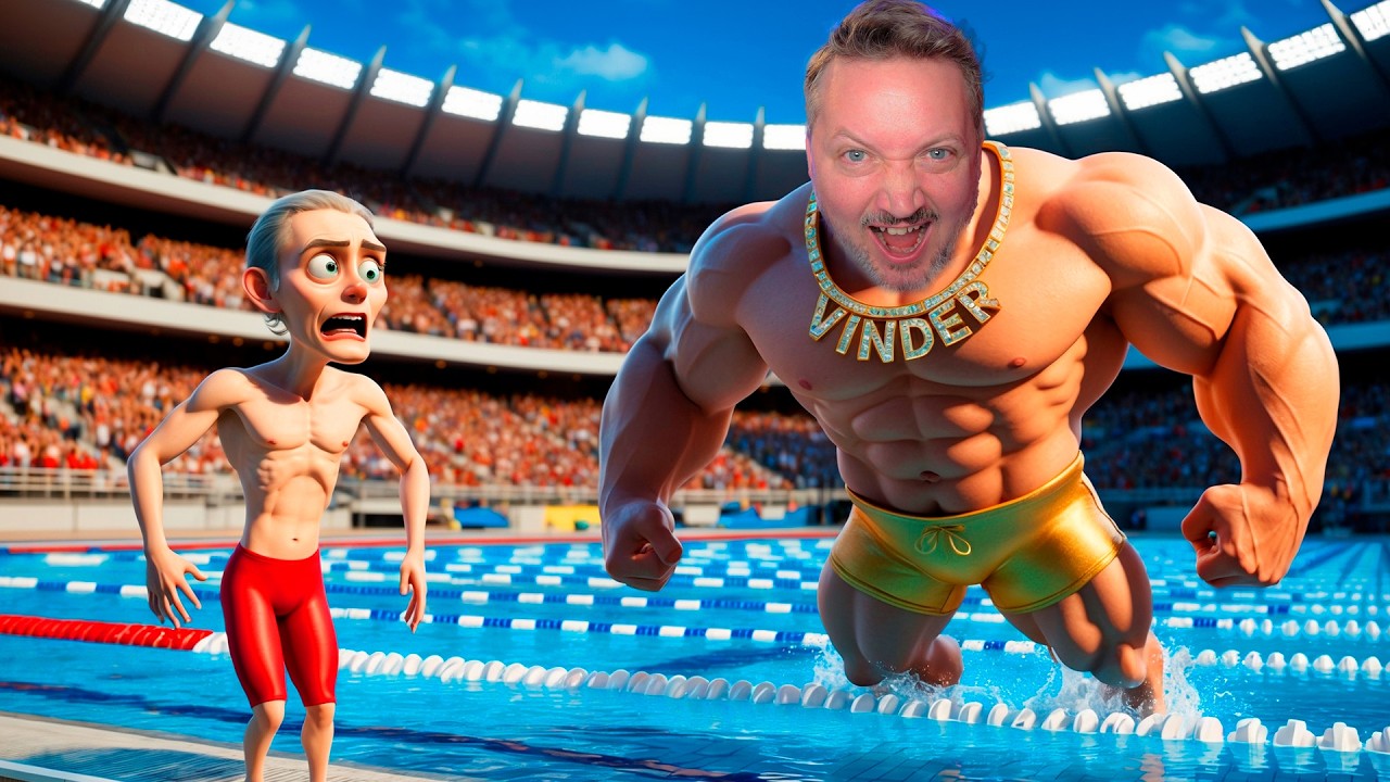 Jeg Begyndte Til SVØMNING...