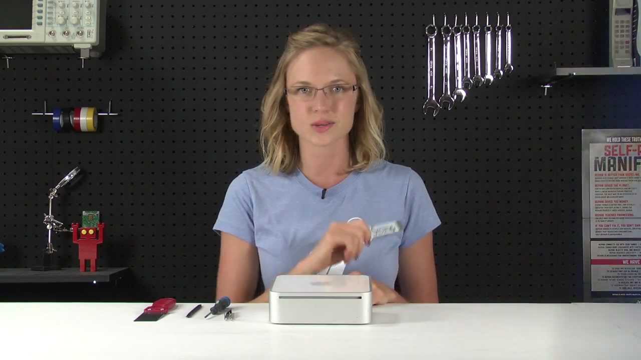 How To: Replace a Hard Drive in a Mac Mini (Core Duo)