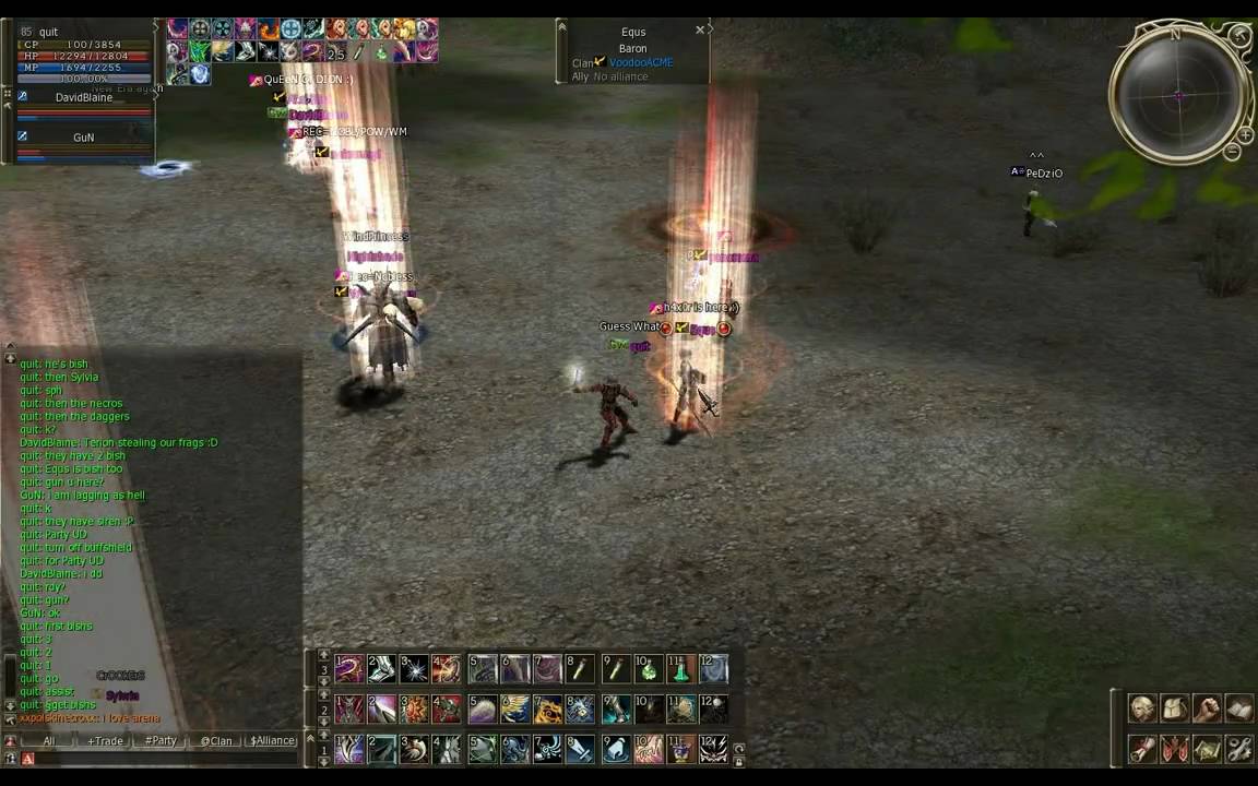 quit, GuN, DavidBlaine PVP Arena 200x