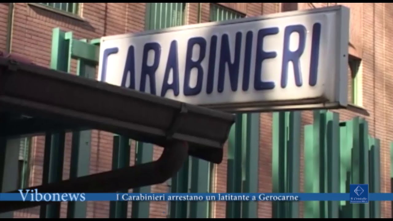 I Carabinieri arrestano un latitante a Gerocarne