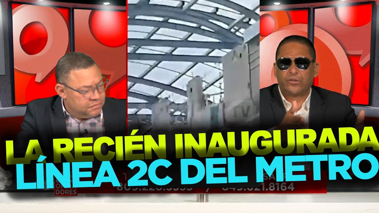Los Opinadores: QUE BARBARIDAD! Así se encuentra la recién inaugurada línea 2C del Metro