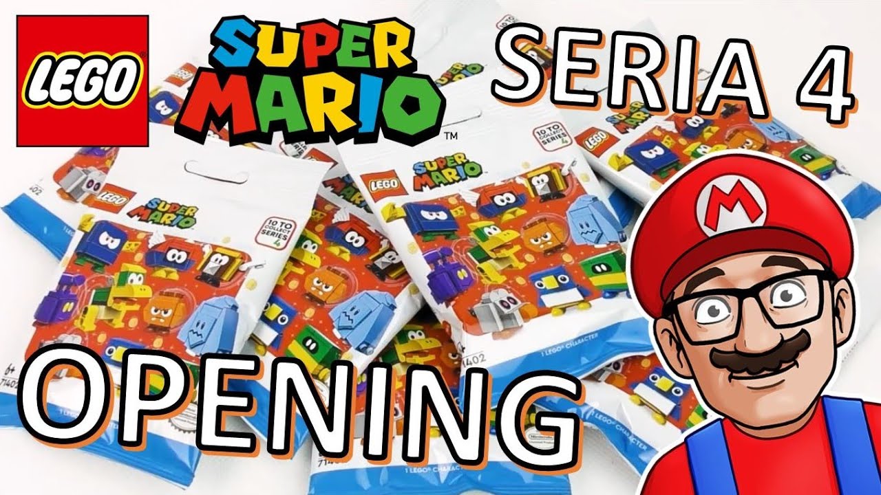 LEGO Super Mario Zestaw postaci (SERIA 4) 71402 / OPENING 🍄