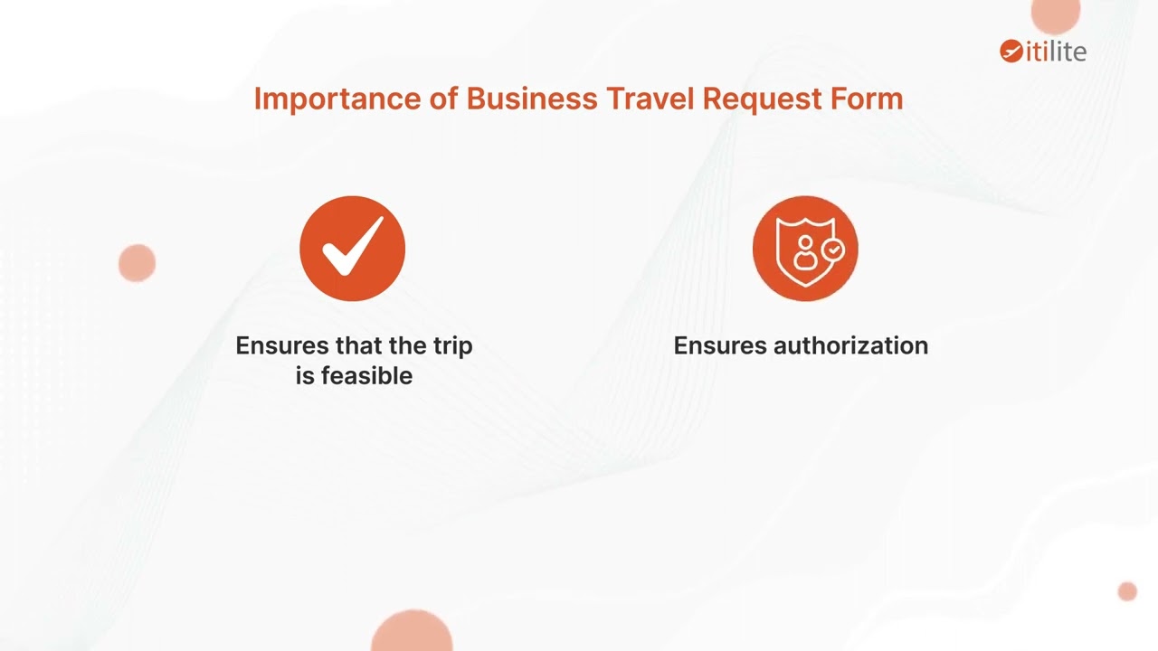 How to create business travel request form