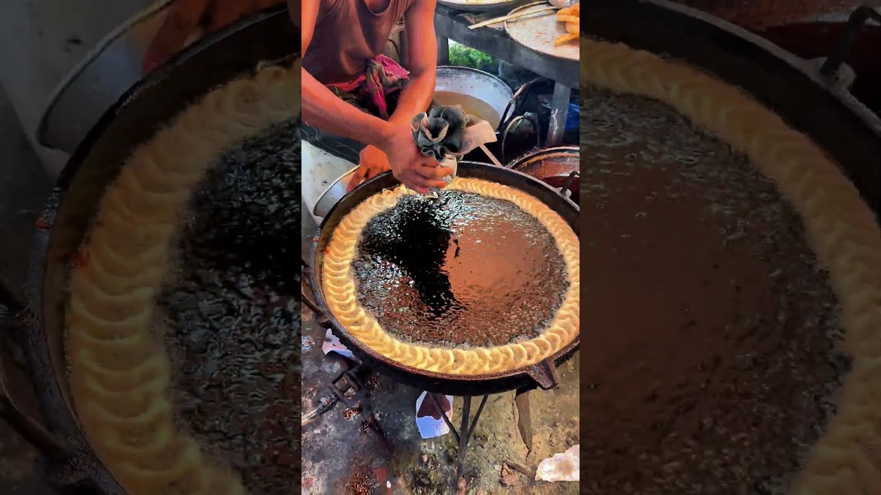 Delicious Jilapi Making process