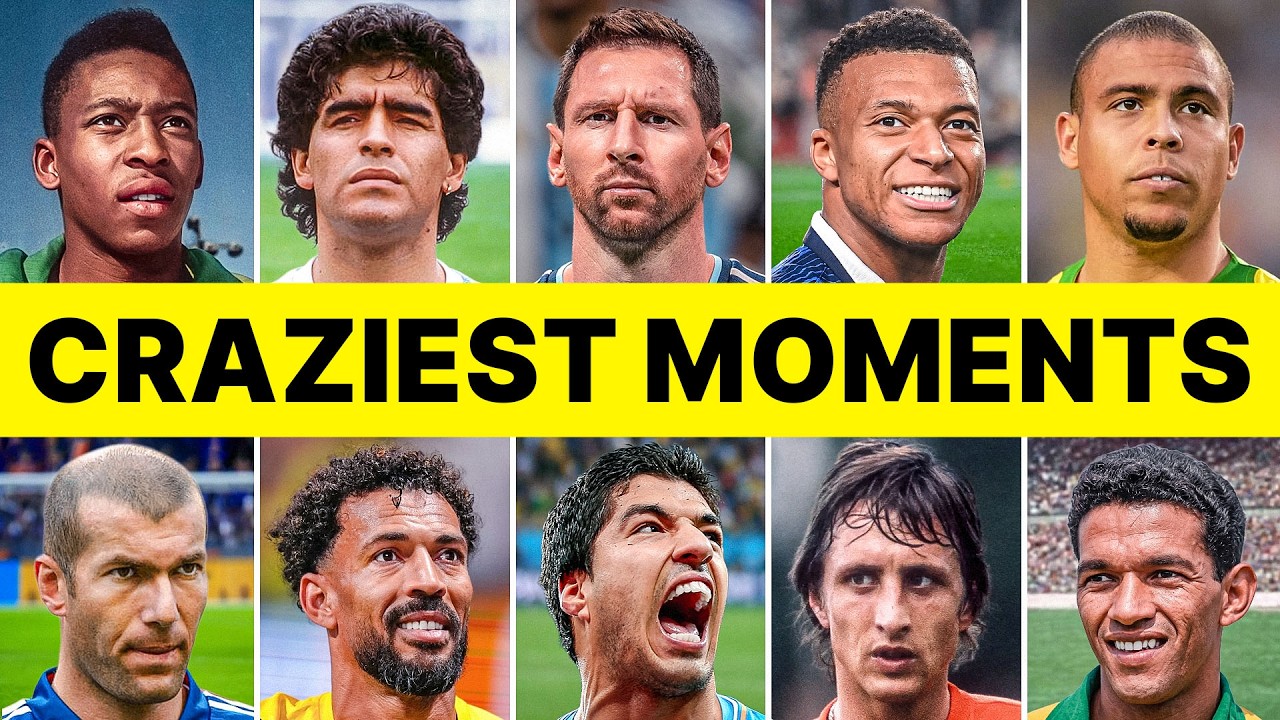 2 Hours Of The CRAZIEST World Cup Moments