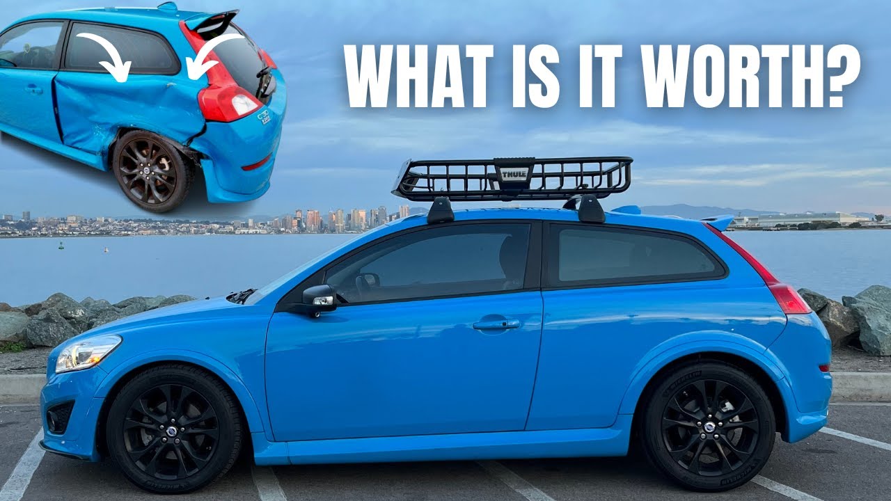 Selling My RARE Rebuilt Volvo C30 Polestar from Copart!